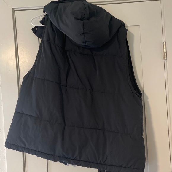 Free People Black Puffer Vest - Picture 4 of 4